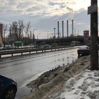 Photo taken at Станцiя швидкiсного трамваю «Вацлава Гавела» by Kristina M. on 3/10/2018