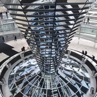 Photo taken at Reichstag Dome by Sergej R. on 1/23/2024