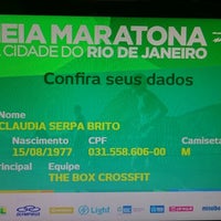 Photo taken at Retirada de Kit | Maratona do Rio 2015 by Claudia B. on 7/24/2015