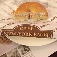 Photo taken at New-York Bagel Cafe by Anastasiia L. on 11/29/2013