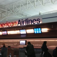 Photo taken at American Airlines Bag Drop by noura f. on 2/23/2013