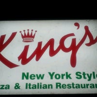 Photo taken at King&amp;#39;s Pizza by Timothy R. on 3/6/2013