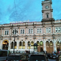 Photo taken at Moskovsky Railway Station by Sergey Green on 7/10/2015