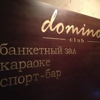 4/27/2013 tarihinde Вероника К.ziyaretçi tarafından Domino Club'de çekilen fotoğraf