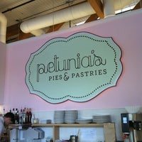 Photo taken at Petunia&#39;s Pies &amp; Pastries by Lily B. on 3/17/2013