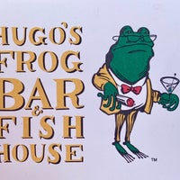 Photo taken at Hugo&amp;#39;s Frog Bar &amp;amp; Fish House by john B. on 7/8/2019