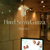 Photo taken at Hotel Seiyo Ginza by Gatta_hunt 兄. on 3/12/2013
