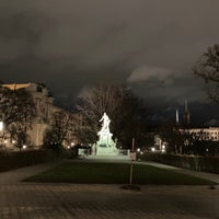 Photo taken at Mozartstatue by T T. on 12/24/2023