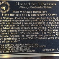 Foto scattata a Walt Whitman Birthplace da Caitlin C. il 2/3/2018