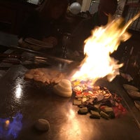 Photo taken at Musashi&amp;#39;s Japanese Steakhouse by Caitlin C. on 1/1/2018