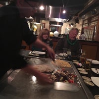 Photo taken at Musashi&amp;#39;s Japanese Steakhouse by Caitlin C. on 1/1/2018