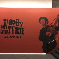 Photo taken at Woody Guthrie Center by Caitlin C. on 9/3/2016