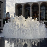 Photo taken at Josie Robertson Plaza (Lincoln Center Plaza) by Caitlin C. on 9/29/2022