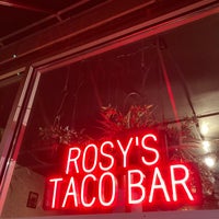 Photo taken at Rosy&amp;#39;s Taco Bar by Caitlin C. on 7/27/2022