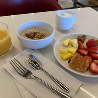 Photo taken at American Airlines Flagship Lounge by Caitlin C. on 11/3/2023