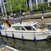 Photo taken at St Pancras Lock by Caitlin C. on 4/23/2022