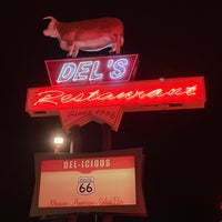 Photo taken at Del&amp;#39;s Restaurant by Caitlin C. on 12/24/2021