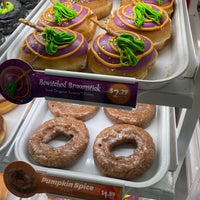 Photo taken at Krispy Kreme Doughnuts by Caitlin C. on 10/11/2021
