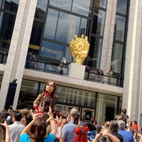 Photo taken at Josie Robertson Plaza (Lincoln Center Plaza) by Caitlin C. on 9/17/2022
