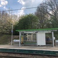 Photo taken at Mitcham Junction London Tramlink Stop by Meral on 4/14/2019