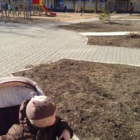 Photo taken at Детская площадка у меда by Daria M. on 4/13/2014