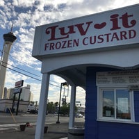 Photo taken at Luv-It Frozen Custard by Kerry D. on 9/4/2018