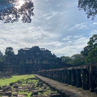 Photo taken at Angkor Thom by Honu F. on 9/18/2022
