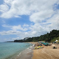 Photo taken at Jungmun Saekdal Beach by michaela on 8/18/2023
