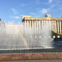 Photo taken at Moscow Square by Настенька🌞 А. on 9/24/2015