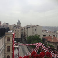 Photo taken at Galata Antique Hotel by Şengül D. on 5/20/2015