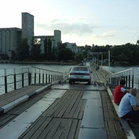 Photo taken at Понтонный мост на Зелёный остров by Эдуард on 7/21/2013