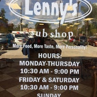 Photo taken at Lenny&amp;#39;s Sub Shop by Willie F. on 10/7/2016