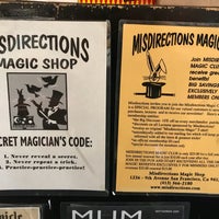 Photo taken at Misdirections Magic Shop by Alf on 12/10/2017