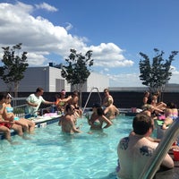 Photo taken at Oynx Rooftop Pool by Braye C. on 6/22/2013