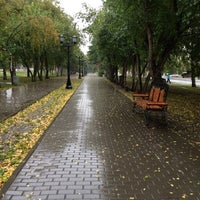 Photo taken at Аллея на вертковской by Виктория М. on 9/15/2014
