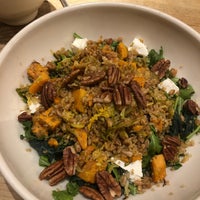 Photo taken at Le Pain Quotidien by Amy E. on 1/1/2020