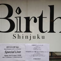 Photo taken at Birth Shinjuku by Kyne A. on 9/28/2013
