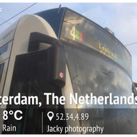 Photo taken at Tram 4 Station RAI - Centraal Station by Jacky Y. on 2/8/2016