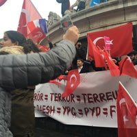 Photo taken at Place de la République by Esma S. on 11/20/2016