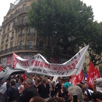 Photo taken at Marché Barbès by Esma S. on 7/19/2014