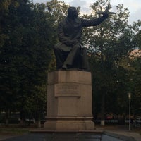 Photo taken at Памятник Поликарпову by iMike S. on 8/26/2014