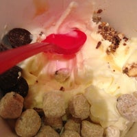 Photo taken at Red Mango by Nicole P. on 2/11/2013