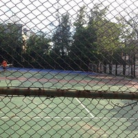 Photo taken at Tennis Court by Independencer H. on 6/28/2014