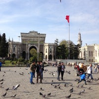 Photo taken at Beyazıt Square by İsmail Ç. on 4/19/2013