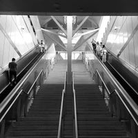 Photo taken at Marymount MRT Station (CC16) by Roger C. on 4/30/2016