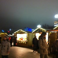 Photo taken at Ярмарка Страсбурга / Strasbourg Fair by Valeriya S. on 1/8/2014