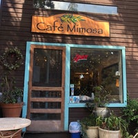 Photo taken at Cafe Mimosa by Natalie V. on 6/30/2019
