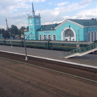 Photo taken at Станция Орджоникидзеград by Ver D. on 9/10/2013