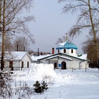 Photo taken at Церковь Благовещения Пресвятой Богородицы, Шлюзы by Дарья Л. on 3/12/2014