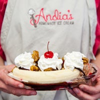 Das Foto wurde bei Andia&amp;#39;s Homemade Ice Cream von Andia&amp;#39;s Homemade Ice Cream am 4/16/2018 aufgenommen